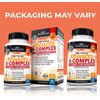 Vitamin B Complex with Vitamin C for Maximum Absorption Methylcobalamin b12 60ct