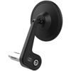 Motorcycle Bar End Mirror. Street Right. OX536, Schwarz