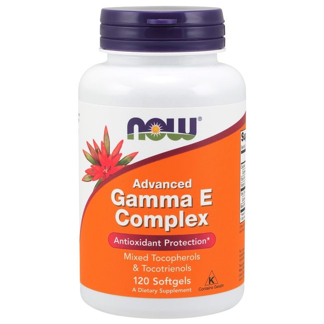 NOW Foods Advanced Gamma E Complex, 120 Softgels