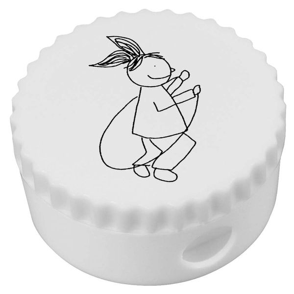 'Girl with A Skipping Rope' Compact Pencil Sharpener (PS00041448)