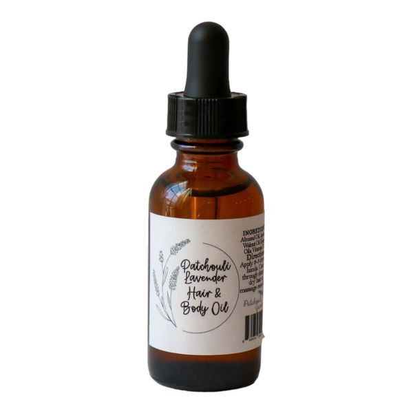 Patchoui Lavender Hair and Body Oil