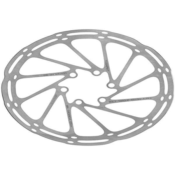 SRAM CenterLine Disc Brake Rotor - 220mm, 6-Bolt, Silver