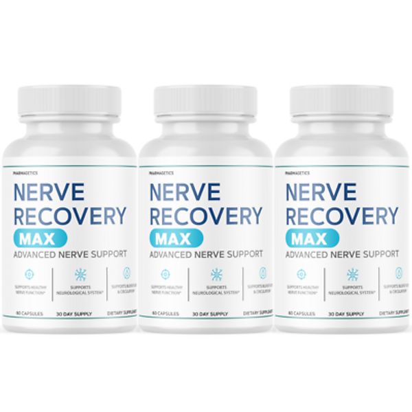 Nerve Recovery Max Advanced Nerve Support - 3 Bottles
