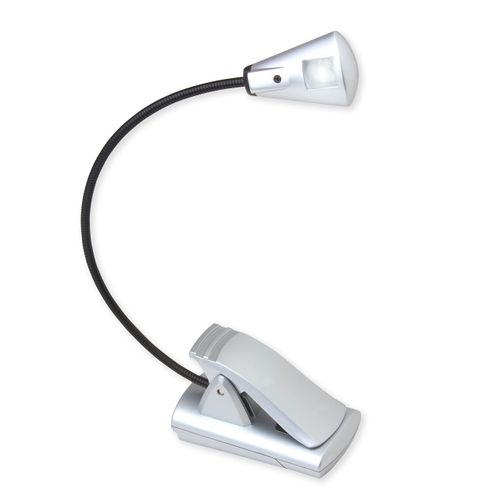 Carson FlexNeck Ultra Bright, Fully Adjustable LED Reading Lights for Books, Magazines, E-Readers, Tablets, Kindles, Nooks, Crafts and Hobbies - Set of 3 (FL-55MU), Gray