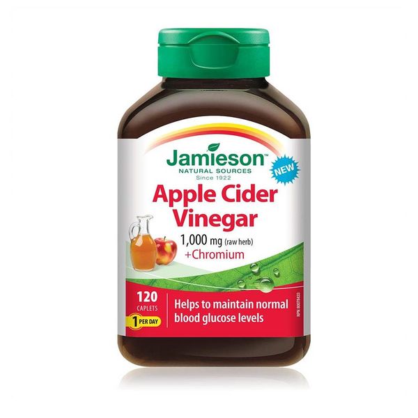 Jamieson Apple Cider Vinegar Chromium - 120 Tablets