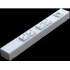 12" 20A Hardwired Power Strip with USB, HTU104VW