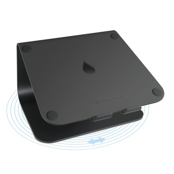 mStand360 Portable Laptop Stand with Rotating Base for Ergonomic Viewing