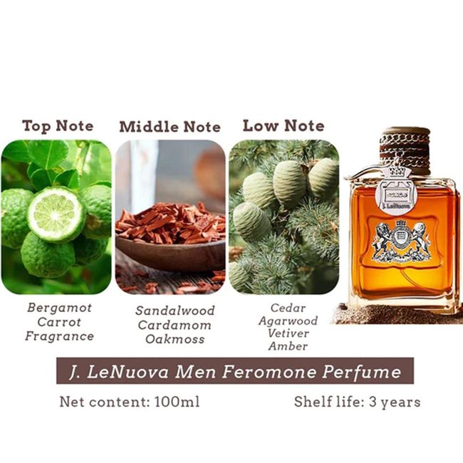 Alpha Men Feromone Perfume, J. Lenuova Men Feromone Perfume