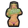 Keep Calm Pin Up Girl Tactical Hook Patch (3D-PVC Rubber)