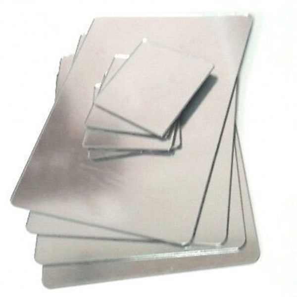 Super Cool Creations 6 Rectangle Mirrored Acrylic Coasters & 6 Placemats
