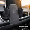 iPhone Wireless Charger Car Mount MagSafe Fast Charging Auto Clamp Vent Holder