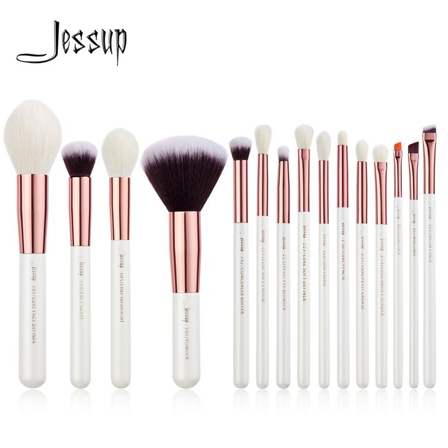 Jessup Precision Eyeliner Brush Fine Point Premium Synthetic Eye