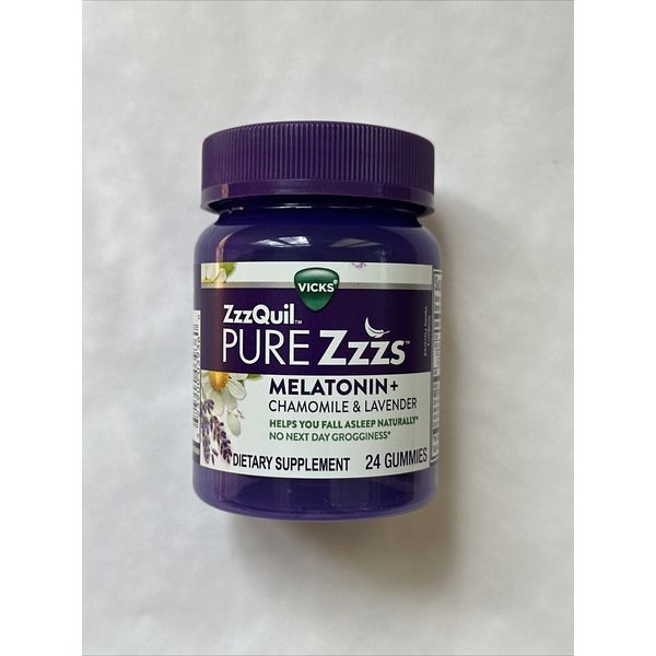ZZZQuil Pure Zzzs Melatonin Sleep Gummies 24ct