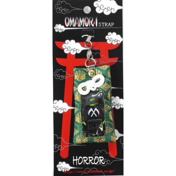 Diamond Block Omamori Strap Horror Green