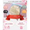 Pearpark Leather Makeup Pouch, Leather, Compact, Cute, Makeup Pouch, Cosmetic Storage, Simple, Beautiful, Elegant, Cosmetic Pouch, Portable, Lightweight, Bag, Accessory Holder, Waterproof, Luxurious, Crocodile Style, Stylish, Pouch, Round Shape, Marigold