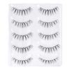 Musegetes Men0020 Natural Popular False Eyelashes 5 Pairs