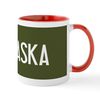 CafePress Alaska Moose 11 oz (325 ml) Ceramic Coffee Mug