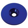 Avedio 70654 Lightweight Aluminum Top Cap, Separate, No Logo, Blue