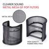 HyperX QuadCast Pop Filter - Microphone Windscreen Cover Compatible with HyperX QuadCast S USB Gaming Microphone by YOUSHARES