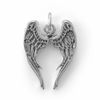 Sterling Silver Pretty Angel Wings Charm