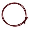 York Neck Ring Rope Lassoring Neck Rope Black / Red