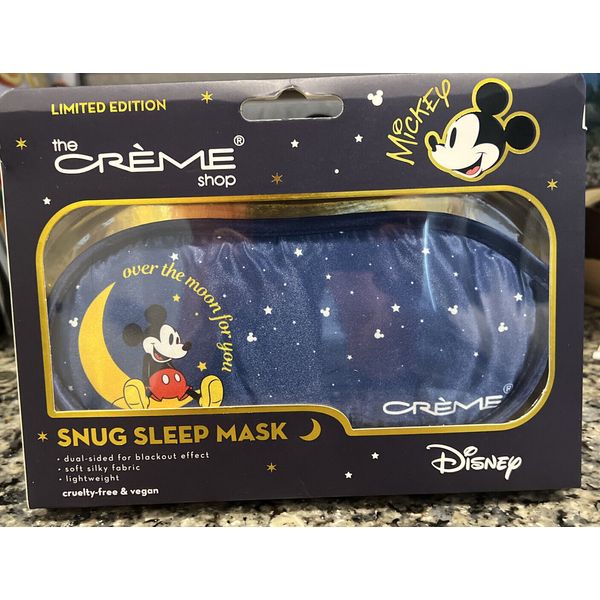 the creme shop minnie mouse snug sleep mask limited edition