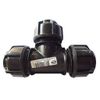 Philmac Metric/Imperial TEE Equal POL X POL 25mm / 3/4" 9333