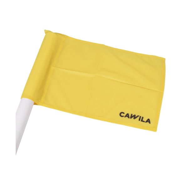Cawila Equipment – Other Corner Flag Plain 45 x 45 cm Yellow Zero Null One Size