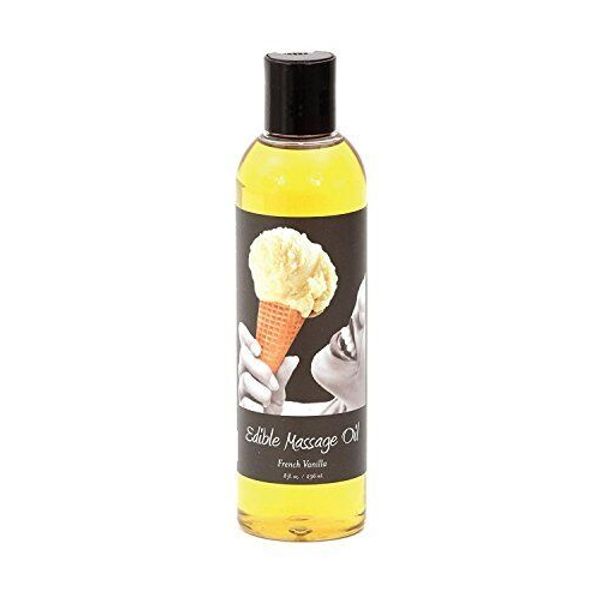 Edible Massage Oil French Vanilla 8 Ounce