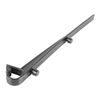 Tiardey 20pcs Gutter Brush Clips Gutter Brush Leaf Guard Fixing Clip Gutter Net Clip Plastic Gutter Guard Clip