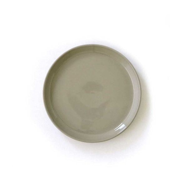 MOHEIM STONEWARE PLATE Dessert Plate (150 / Gray), Microwave and Dishwasher Safe