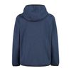 CMP Kids' jacket fix hood bluesteel-nero, 176, Blue steel, black