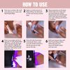 Mylee Fix N Flash Soft Gel Tips - Long Stiletto - 552PCS, Full Cover Soft Gel Nail Tips, Nail Art Gel Nail Extensions, Flexible & Resistant, 12 Different Sizes, Fit All Nails