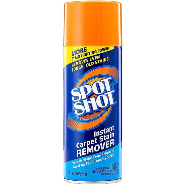 Spot Shot Instant Carpet Stain Remover, Aerosol, 14 OZ