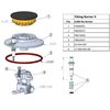 Genuine Viking PB070060 O-Ring for Burner Base (A)