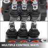 VEVOR 3 Spool Hydraulic Directional Control Valve 11GPM Double Acting Adjustable
