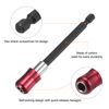 sourcing map Magnetic Extension Chuck Adapter 4" 1/4 Inch Hex Shank Quick Release Bar Socket Screwdriver Bit Holder for Screwdriver Bits Nuts Drills Socket Driver Adapter