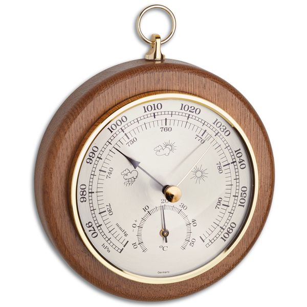 TFA 45.1000.01 108mmOak Barometer