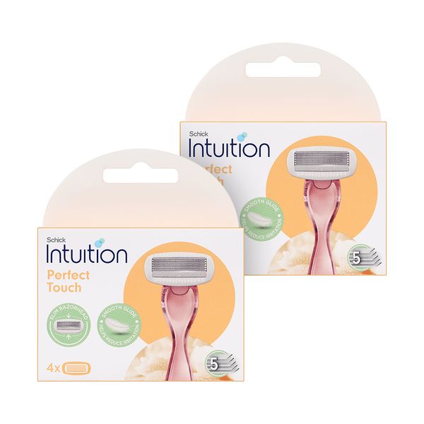 [Y-Zone, Armpit] Chic Intuition 5-blade hair removal blade 4 pieces 2 pieces