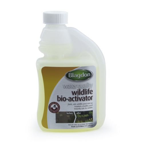 Blagdon Pond Bio-Activator Water Treatment, 250 ml, Adds Natural Essential Beneficial Start up Bacteria for Filter Media, Fast Acting, Wildlife Safe, 250ml, Treats 2,273 Litres