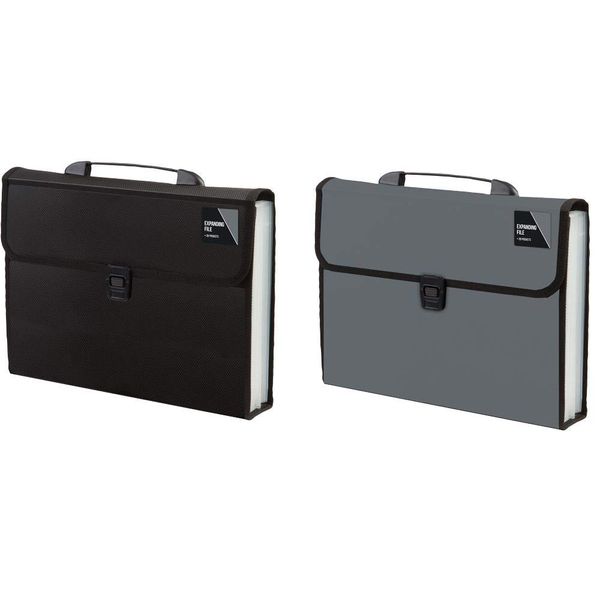 A* - A4 Display Book - 20 Pages - A4 Folder with 20 Plastic Wallets - Assorted Document Wallet Display Case for A4 Paper