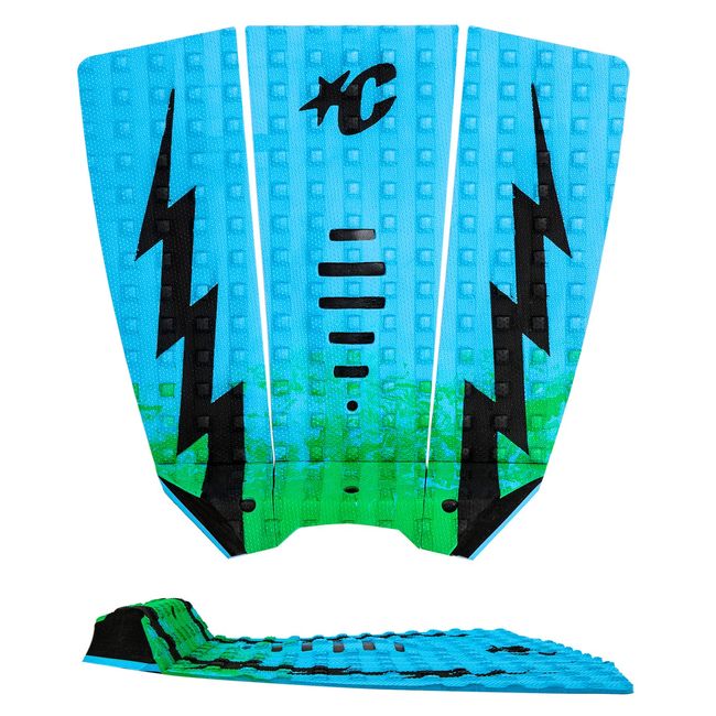 Creatures Of Leisure GMFEL22GNFCYBK Creative Deck Pad Mick Fanning Eugene Light 3 Piece Cyan