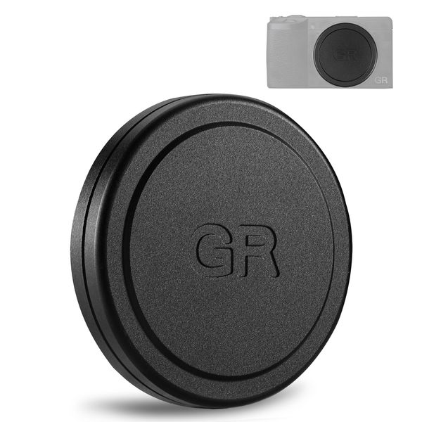 Yullmu Lens Cap for Ricoh GR3 GR2 gr3 gr2 GRIII GRII Metal Lens Cap Aluminum Alloy Lens Protection Dustproof