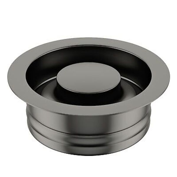 Kitchen Sink Stopper Flange Gunmetal Black Stainless Steel Garbage Disposal S...