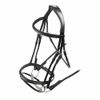 Shires Velociti Padded Raised Flash Bridle: Black: Full