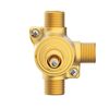 Gerber Single Handle 1/2" 3-Port/2-Outlet Diverter Valve 4 Position Valve (Pause/Individual/Shared)