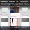 MOES Mini DIY Tuya ZigBee Smart Light Switch Module, Tuya Zigbee Hub Required, Wireless Control, Voice Assistant Integration, Easy Installation with Neutral Line, 1 Gang