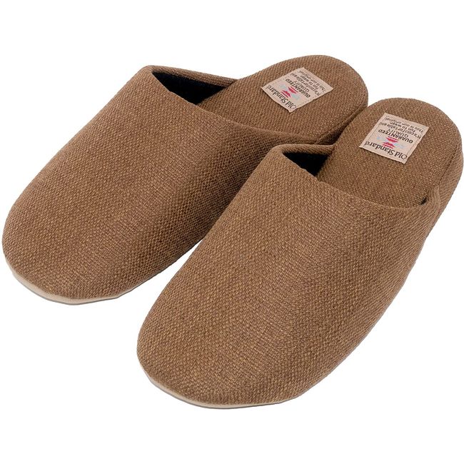 Okumura AAAA6018BR Slippers, Old Standard, Soft, Medium, Brown