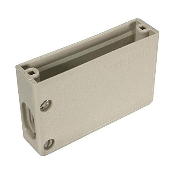 D Sub Backshell, DB, 90°, Thermoplastic Body