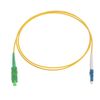 uxcell LSZH Singlemode Simplex Fiber Optic Patch Cable for SC/APC Data Center Router Switch Transceiver 1M 1pcs Fiber Optic Jumper LC/UPC